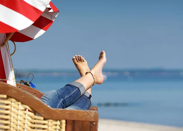 Seebadidylle - 5-Sterne-Ferienwohnung Mit Blick Auf Den Saaler Bodden Διαμέρισμα